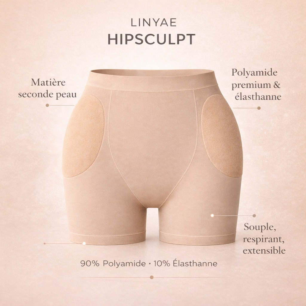 Short Sculptant pour Hanches - Effet Galbant Immediat
