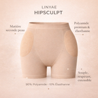 Short Sculptant pour Hanches - Effet Galbant Immediat