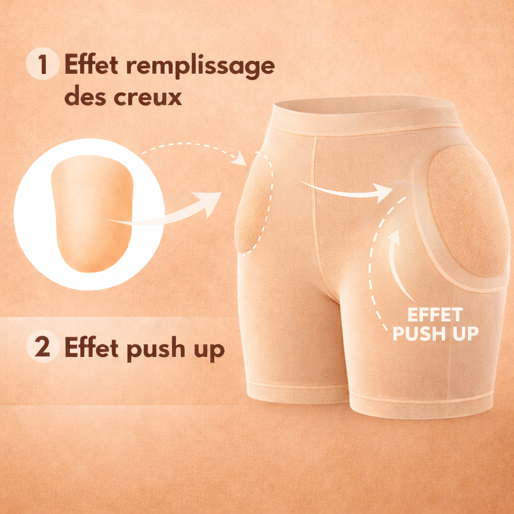 Short Sculptant pour Hanches - Effet Galbant Immediat