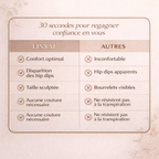 Short Sculptant pour Hanches - Effet Galbant Immediat