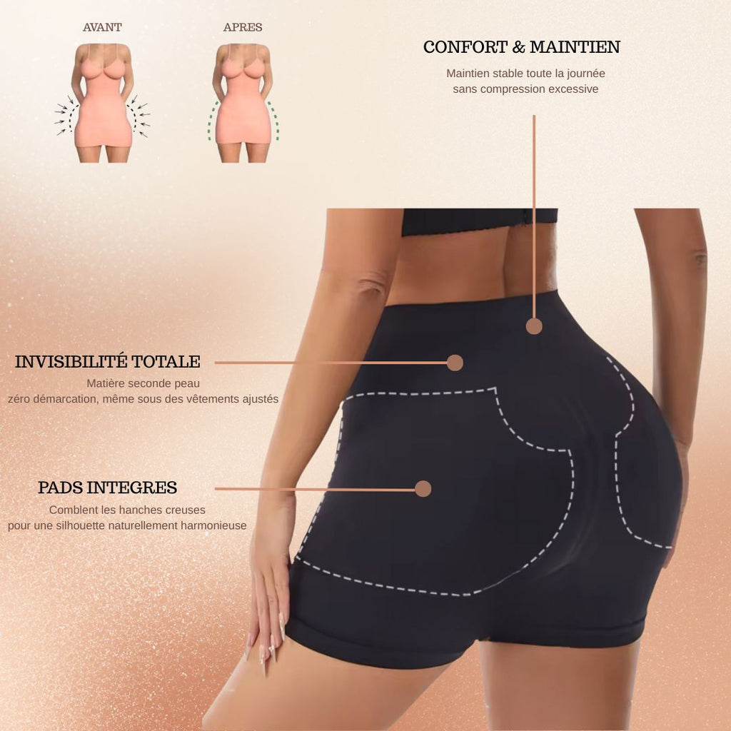 Short Sculptant pour Hanches - Effet Galbant Immediat